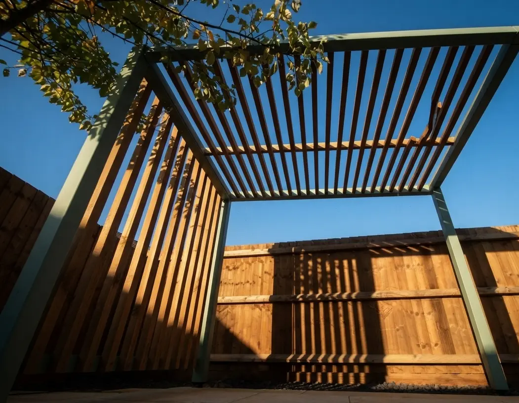 Pérgola instalada en Barberà — proyecto 2