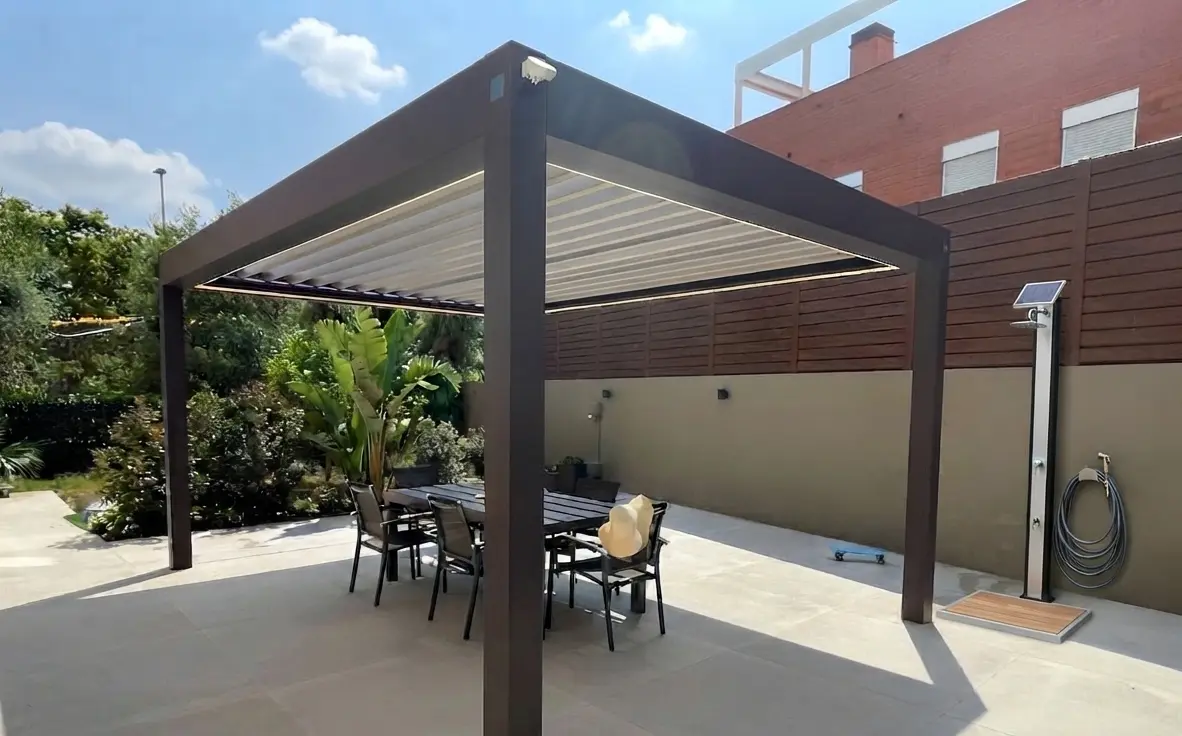 Pérgola instalada en Barberà — proyecto 3